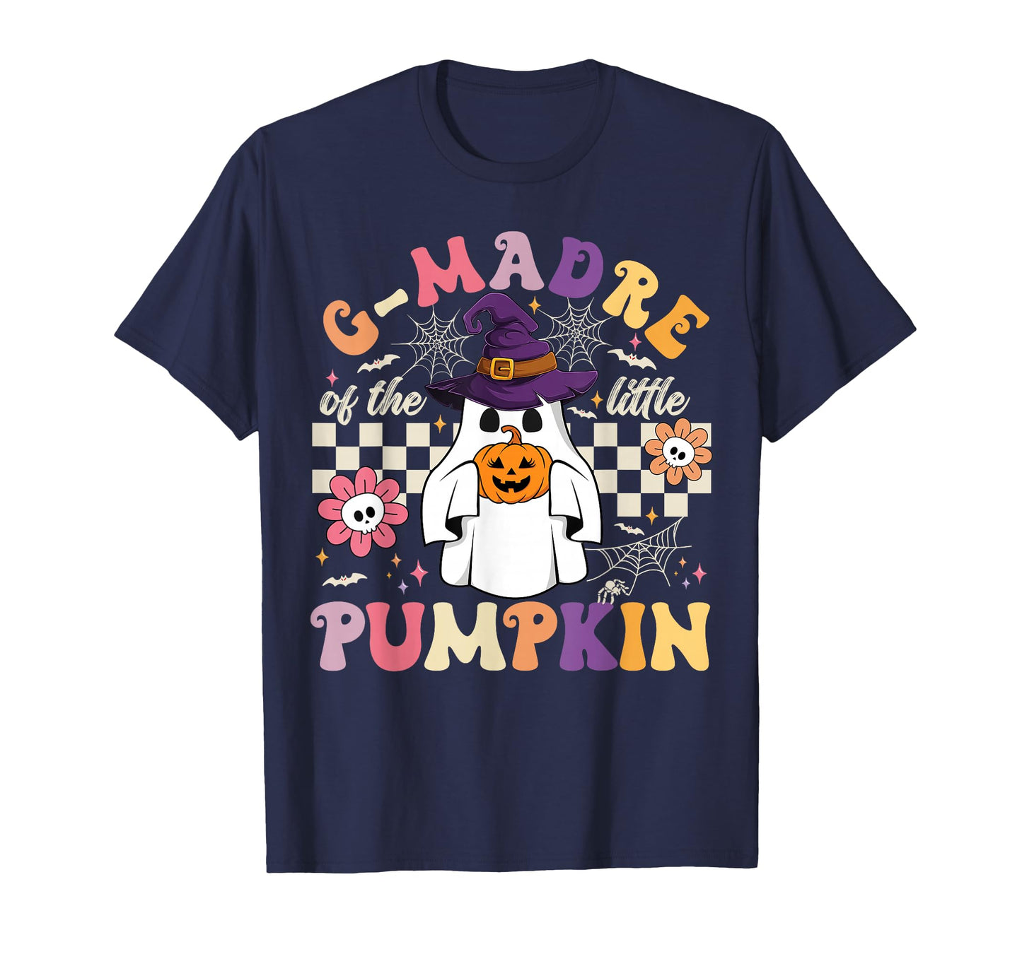 G Madre of The Little Pumpkin Halloween Spooky Ghost T-Shirt