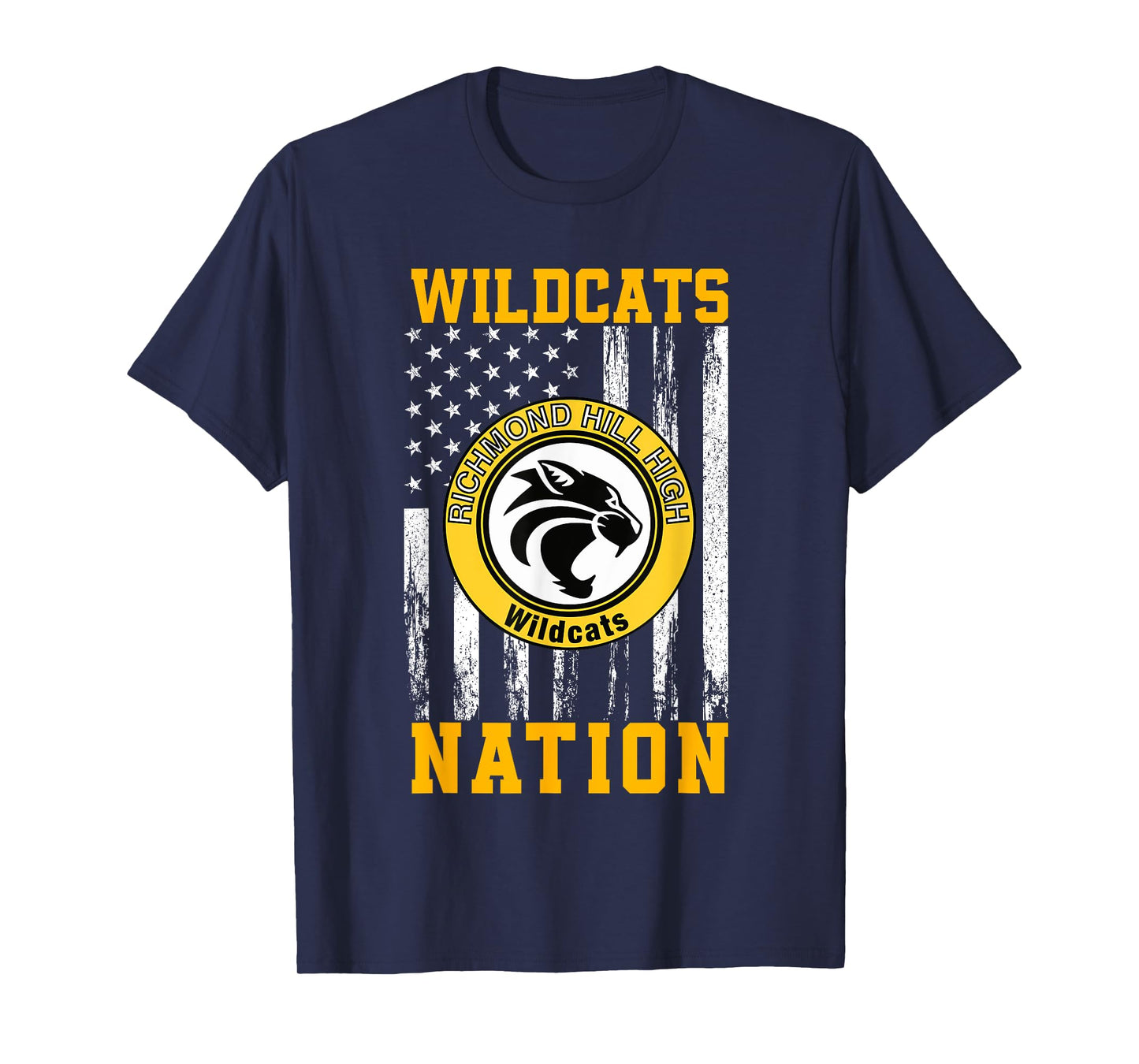 Richmond Hill Wildcats Logo Nation HS T-Shirt