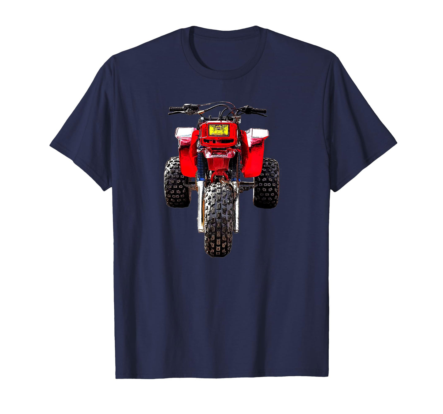250 R 3 Wheeler, All Terrain Vehicle 1985 Vintage Retro Three Wheeler ATV ATC 250R T-Shirt, Small, Black