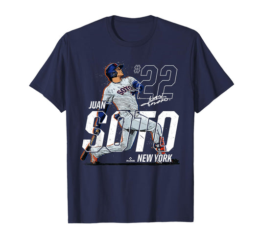 Dynamic Pose Juan Soto New York Baseball MLBPA T-Shirt