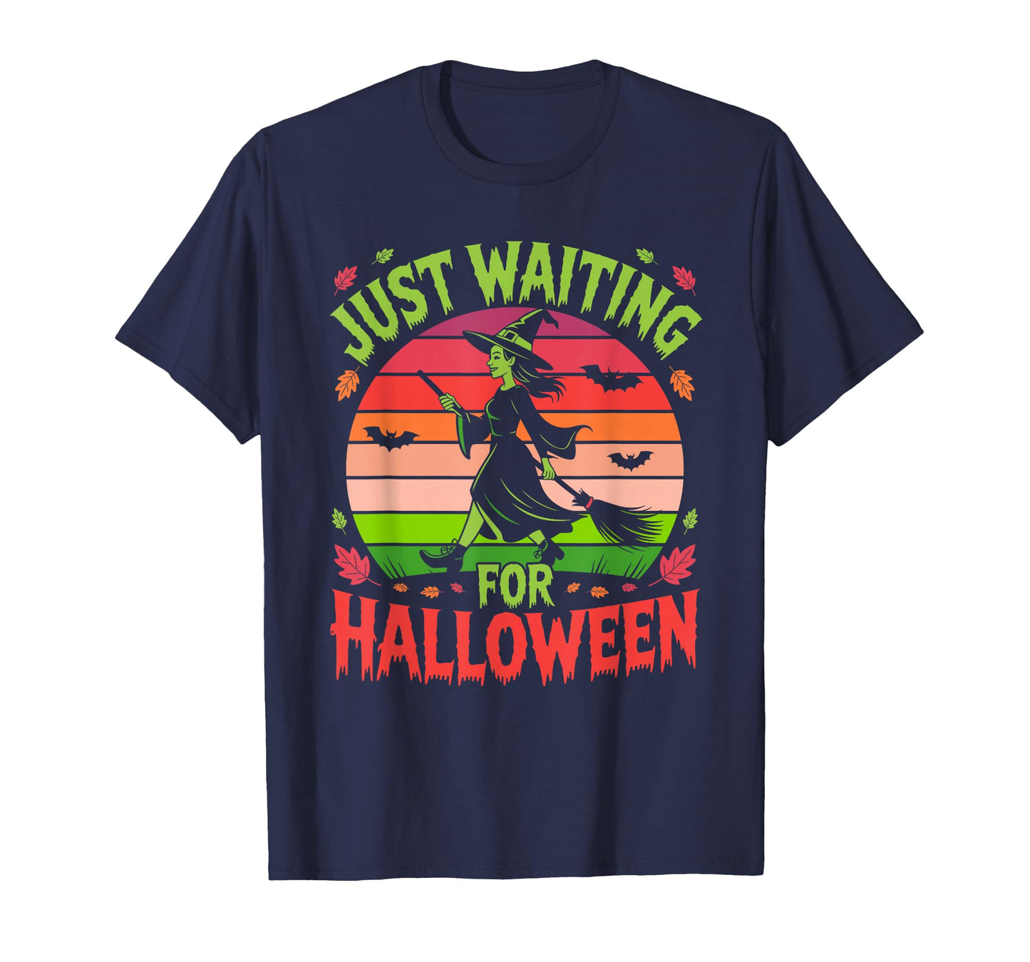Just Waiting for Halloween Costume Summerween Witch Costume T-Shirt