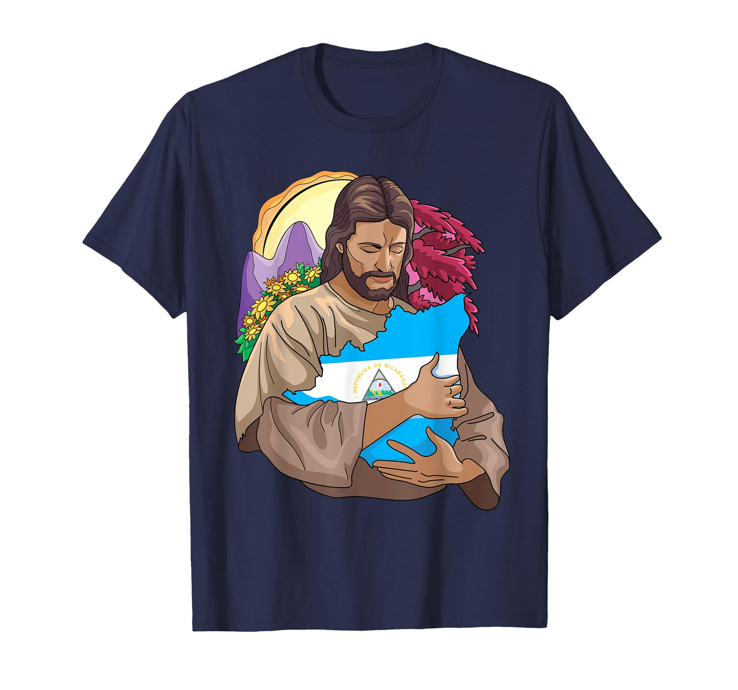 Cami_seta Cristiana Catolica De Nicaragua T-Shirt