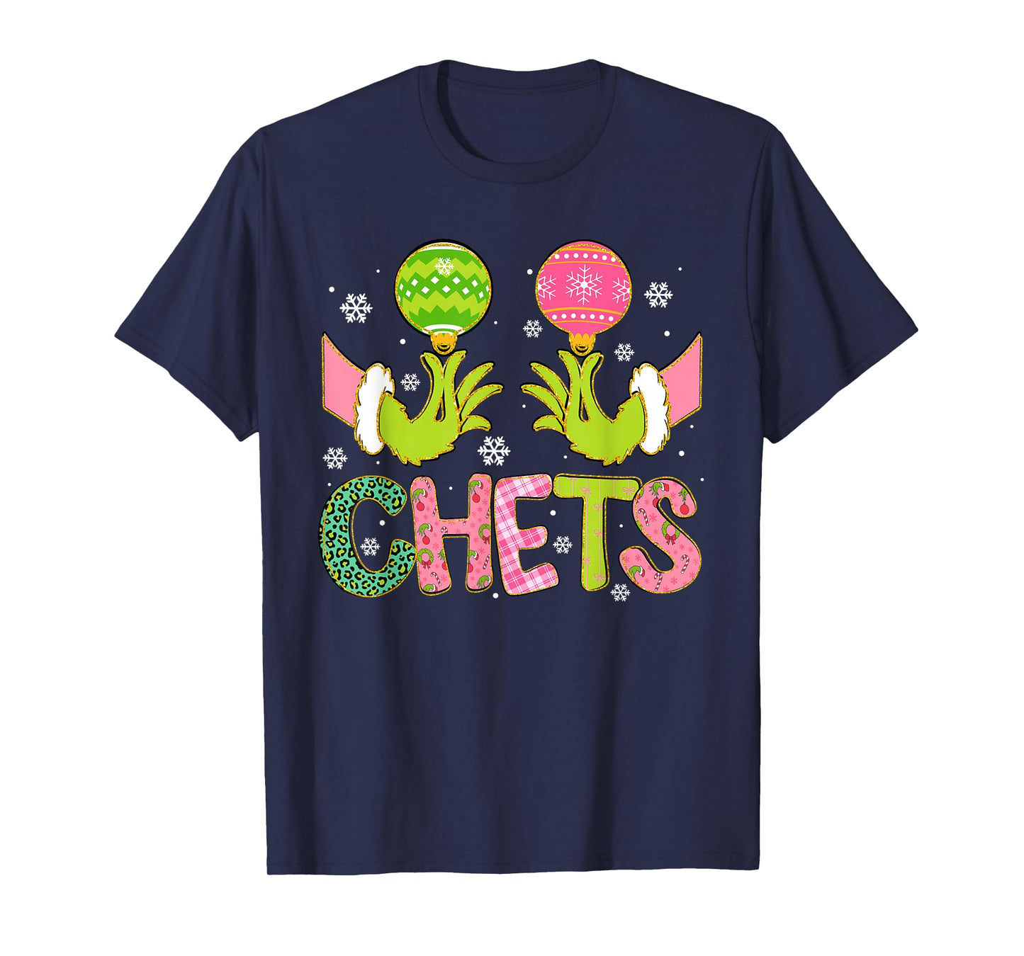 Chest Nuts Matching Chestnuts Christmas Couples Chest Funny T-Shirt
