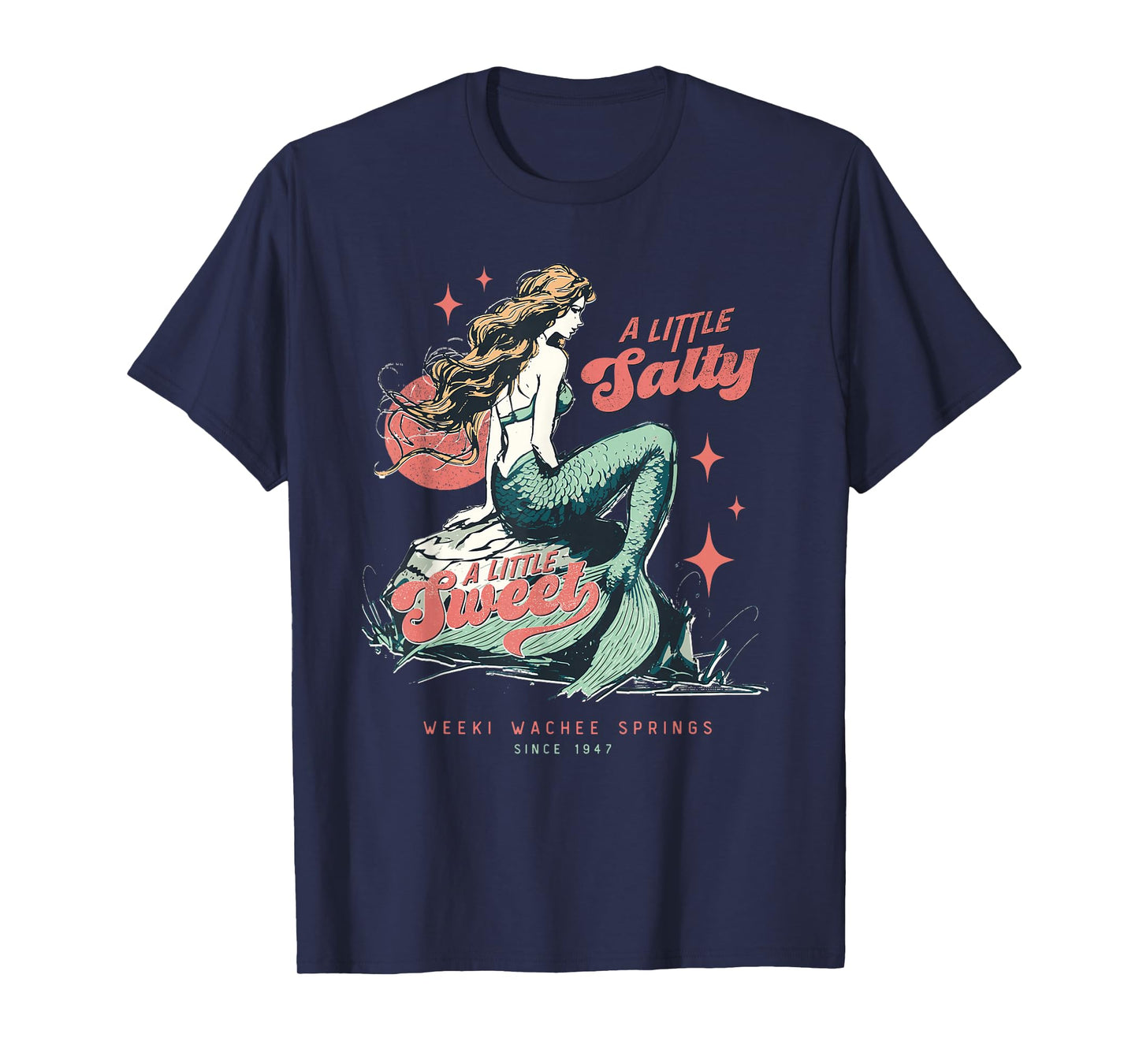 Weeki Wachee Springs – A Little Salty, A Little Sweet Retro T-Shirt