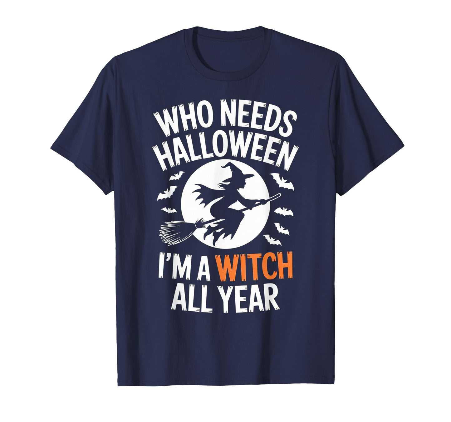 Funny Halloween Broomstick Saying Women Sarcastic Witch T-Shirt