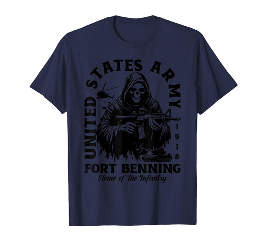 Fort Benning US Military Base Georgia GA Ft Benning Vintage T-Shirt