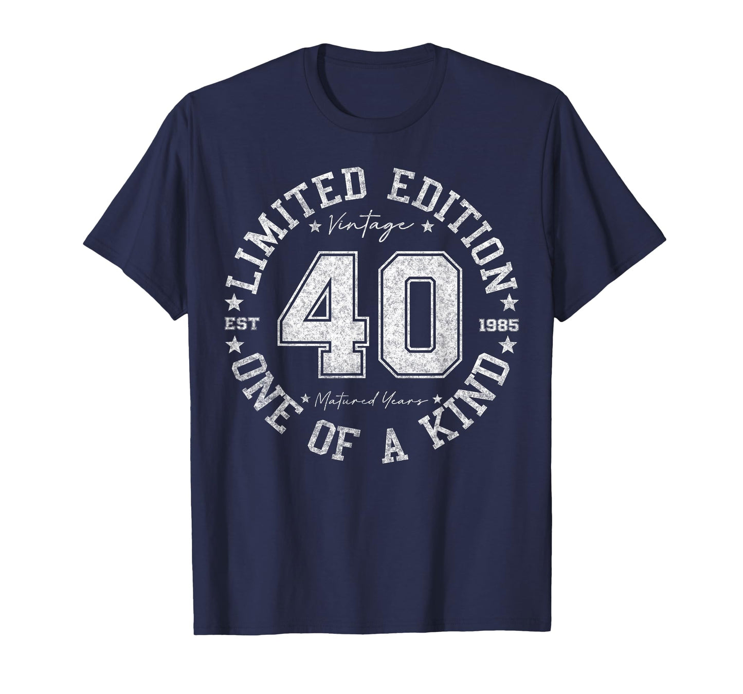 40 Year Old Gifts Vintage 1985 Limited Edition 40th Birthday T-Shirt