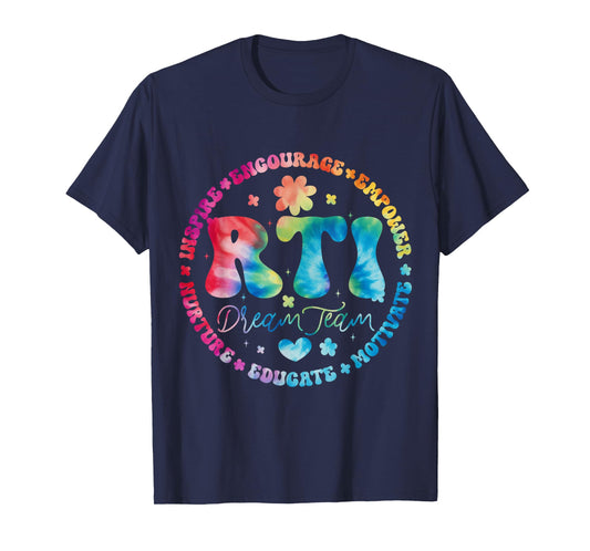 Groovy RTI Dream Team T Response Intervention Squad T-Shirt