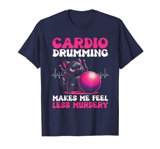 Drumming fitness Cardio drumming women T-Shirt