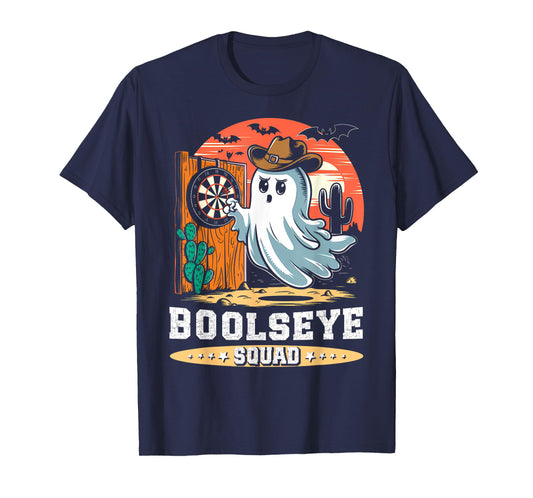 Boolseye Squad Halloween Darts Ghost Bullseye Player Darts T-Shirt