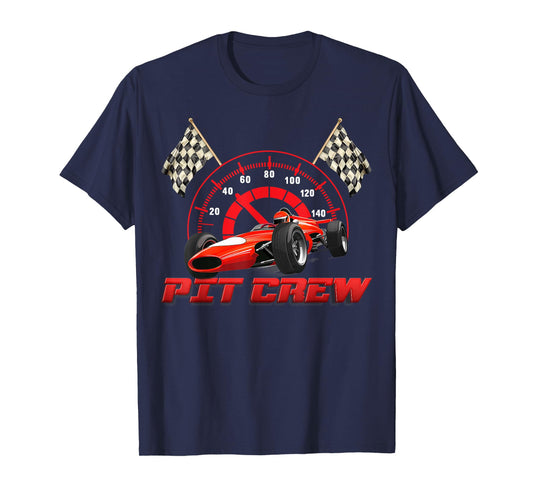 Pit Crew Race Car Birthday Party Racing Car Parties T-Shirt
