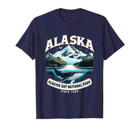 Alaska Cruise Alaska Glacier Bay National Park Sine 1980 T-Shirt