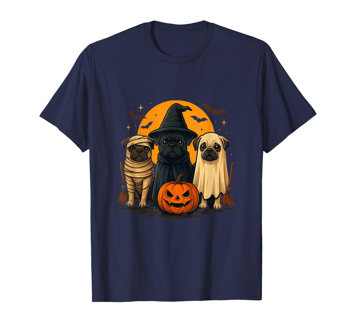 Cute Mummy, Witch Ghost Costume Dog Lovers T-Shirt