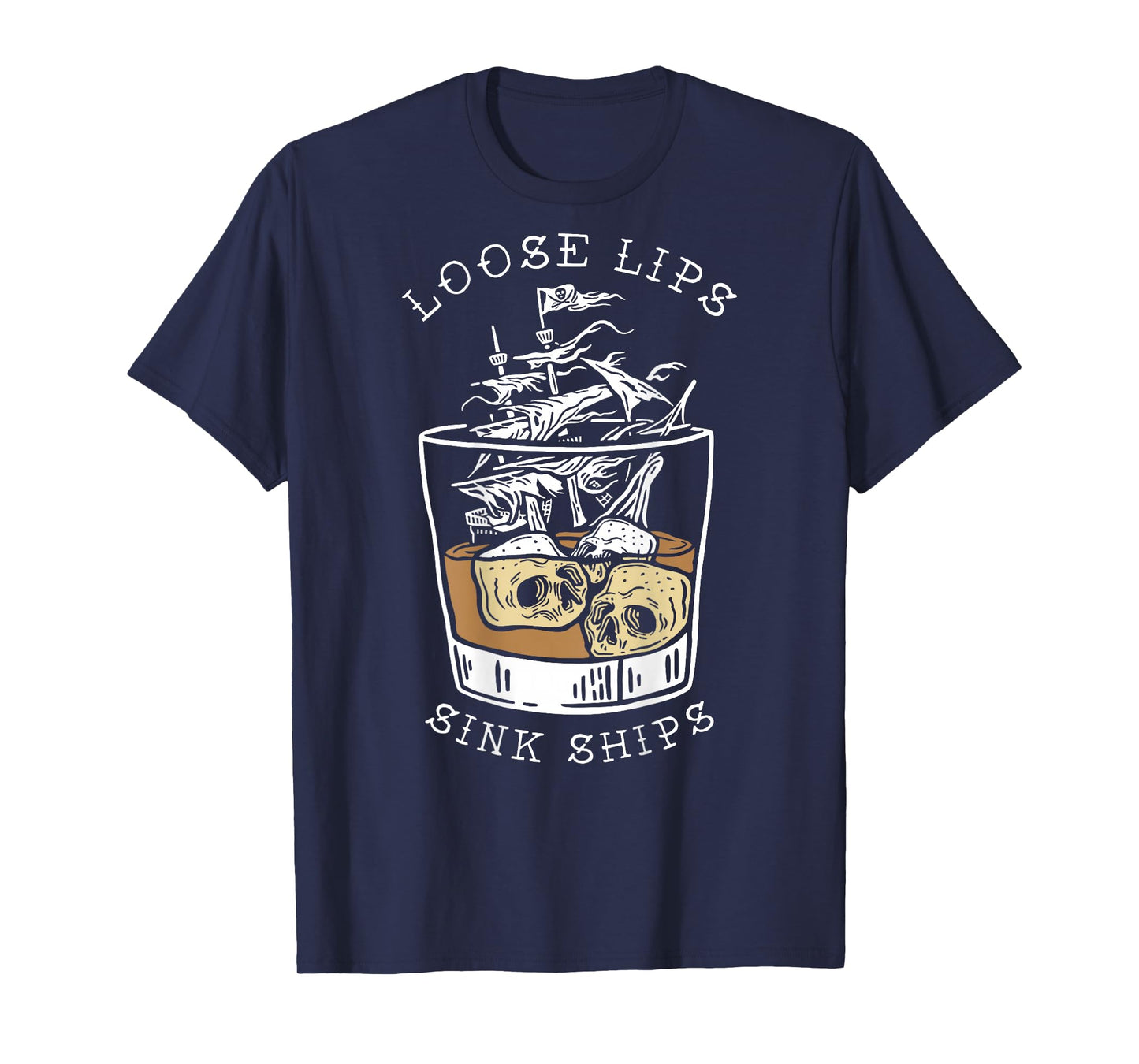 loose lips sink ships T-Shirt