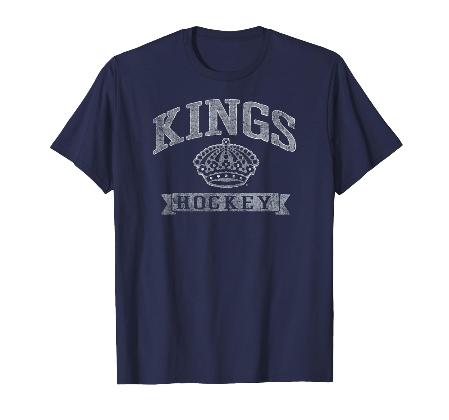 Los Angeles Kings Vintage Hockey Black Officially Licensed T-Shirt