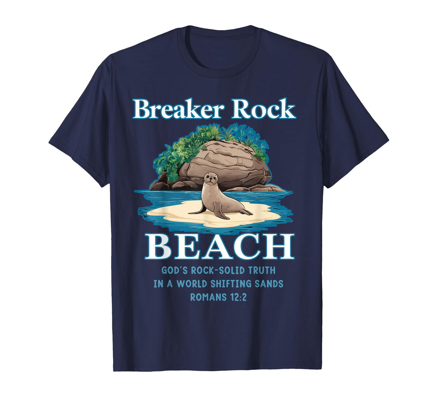 Breaker Rock Beach God's Rock-Solid Truth VBS Christian 2024 T-Shirt