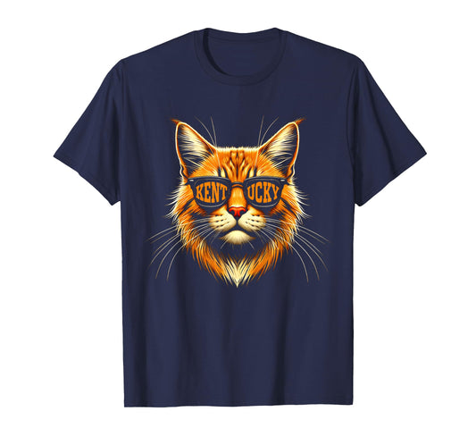 Retro Kentucky Name Pride Classic Cats Lover Animal Game Day T-Shirt
