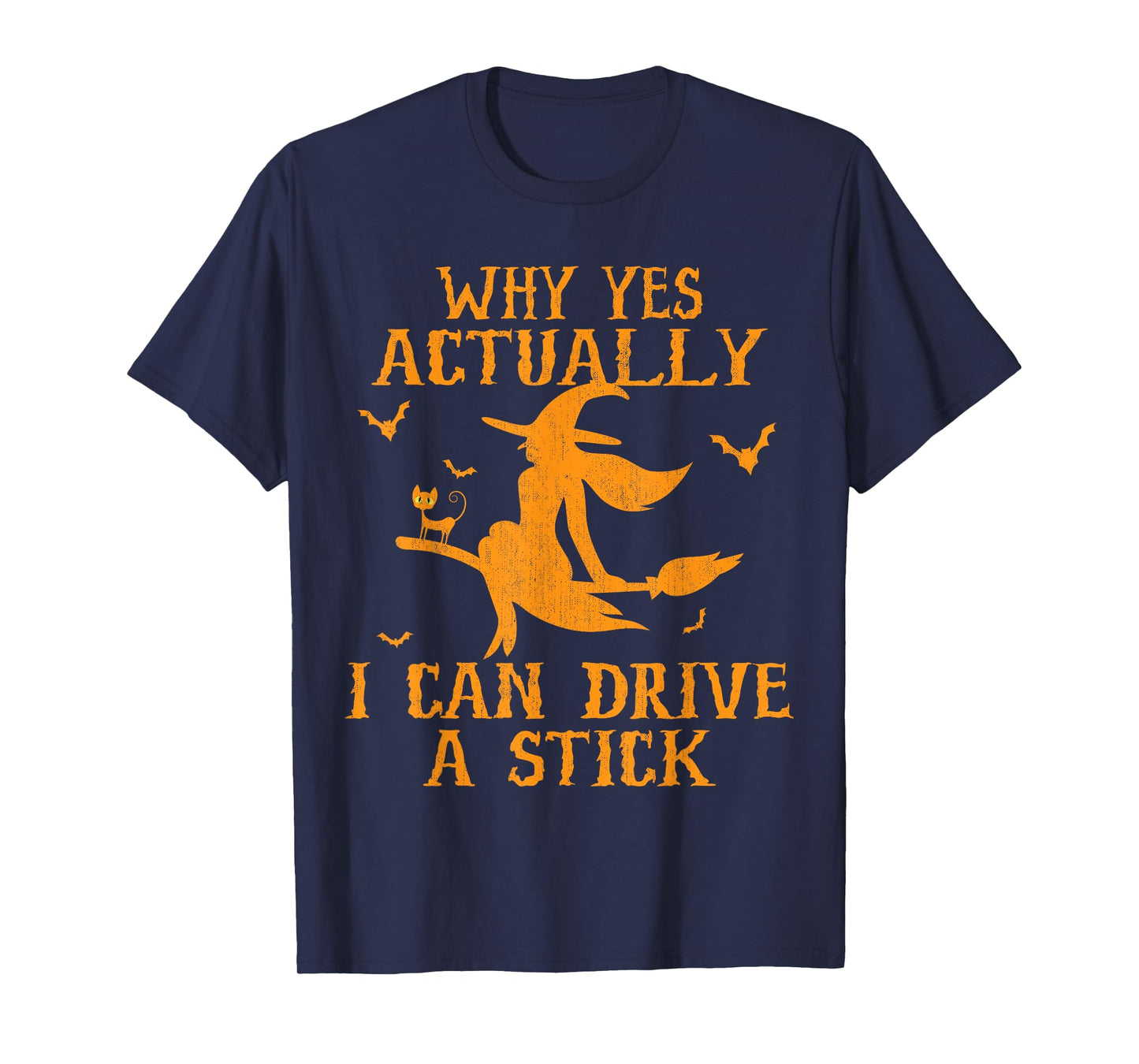 Yes Actually I Can Drive A Stick Halloween Costume T-Shirt