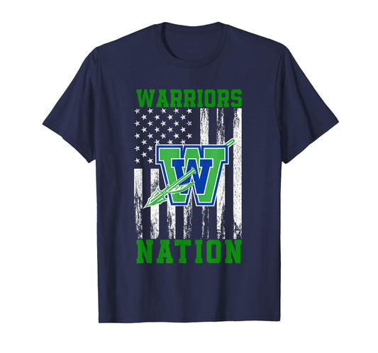 Winton Woods Warriors Logo Nation HS T-Shirt