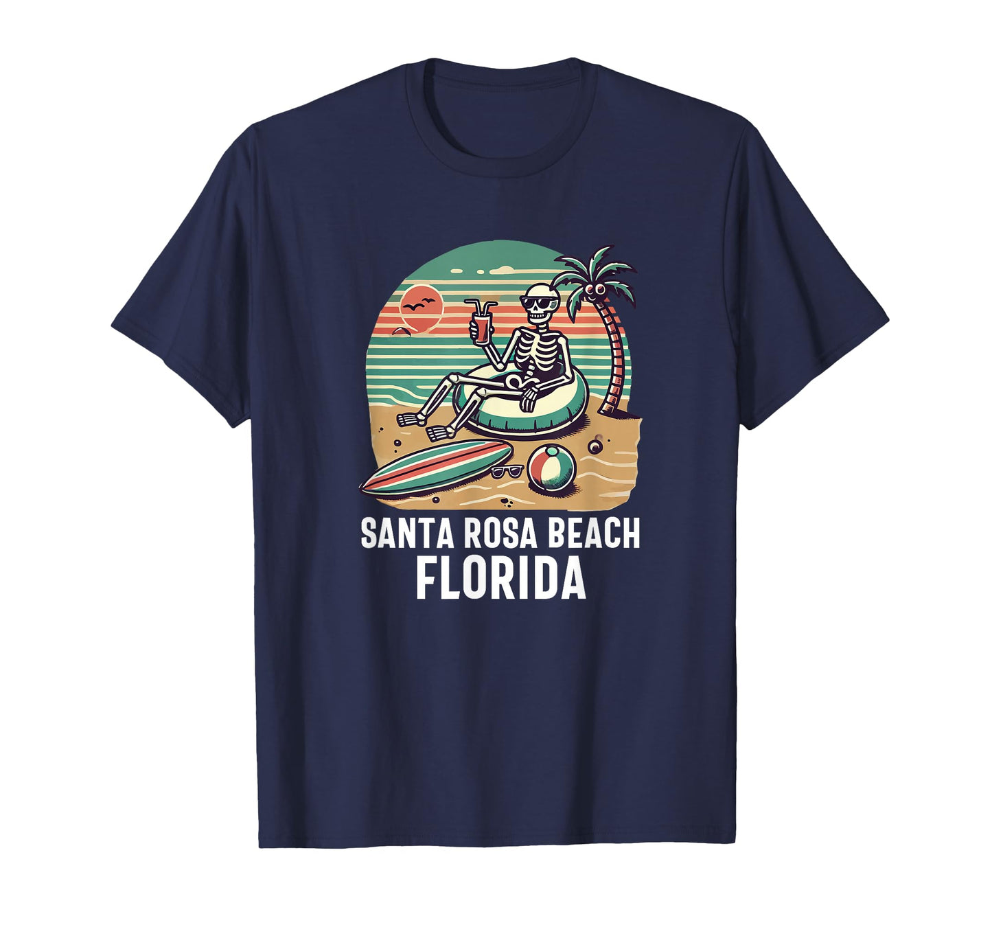 Santa Rosa Beach Florida Souvenir Walton County T-Shirt