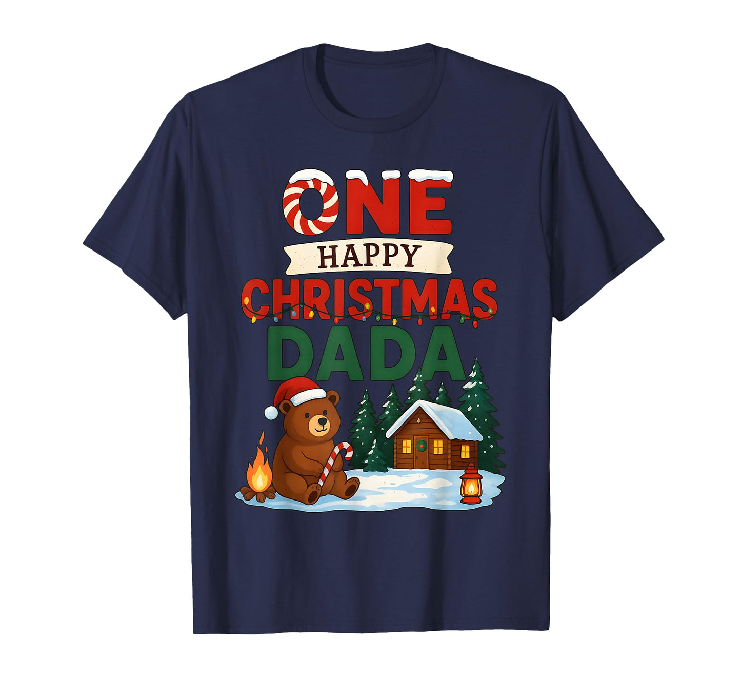 Family Christmas 2025 Matching Squad Santa Hat Xmas Family T-Shirt