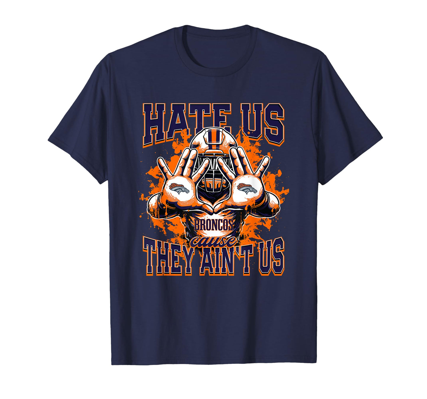 East Forsyth Broncos Logo Hate Us Cause They Ain't HS T-Shirt