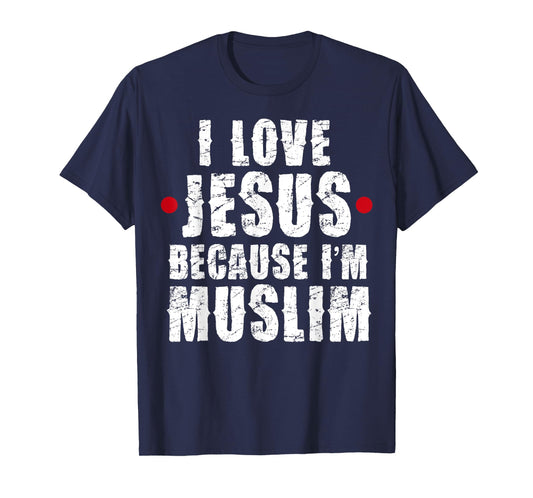 Ramadan Shirt Mubarak Quran I Love Jesus Muslim Tshirt Gift T-Shirt