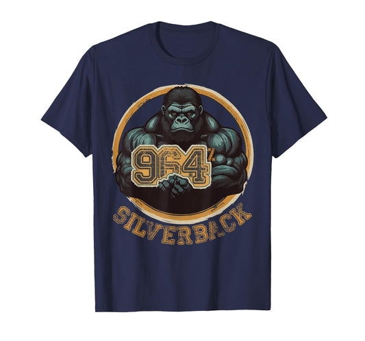 96.4% Silverback Gorilla, gym apparel, body building, gym T-Shirt