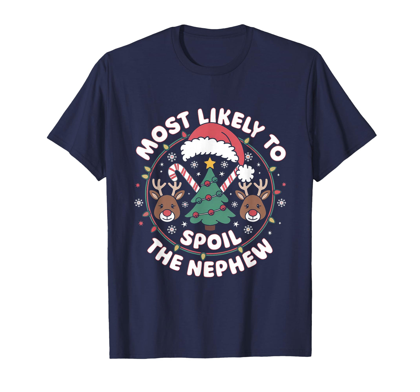 Funny Christmas Party Most Likely to Spoil The Grandson T-Shirt