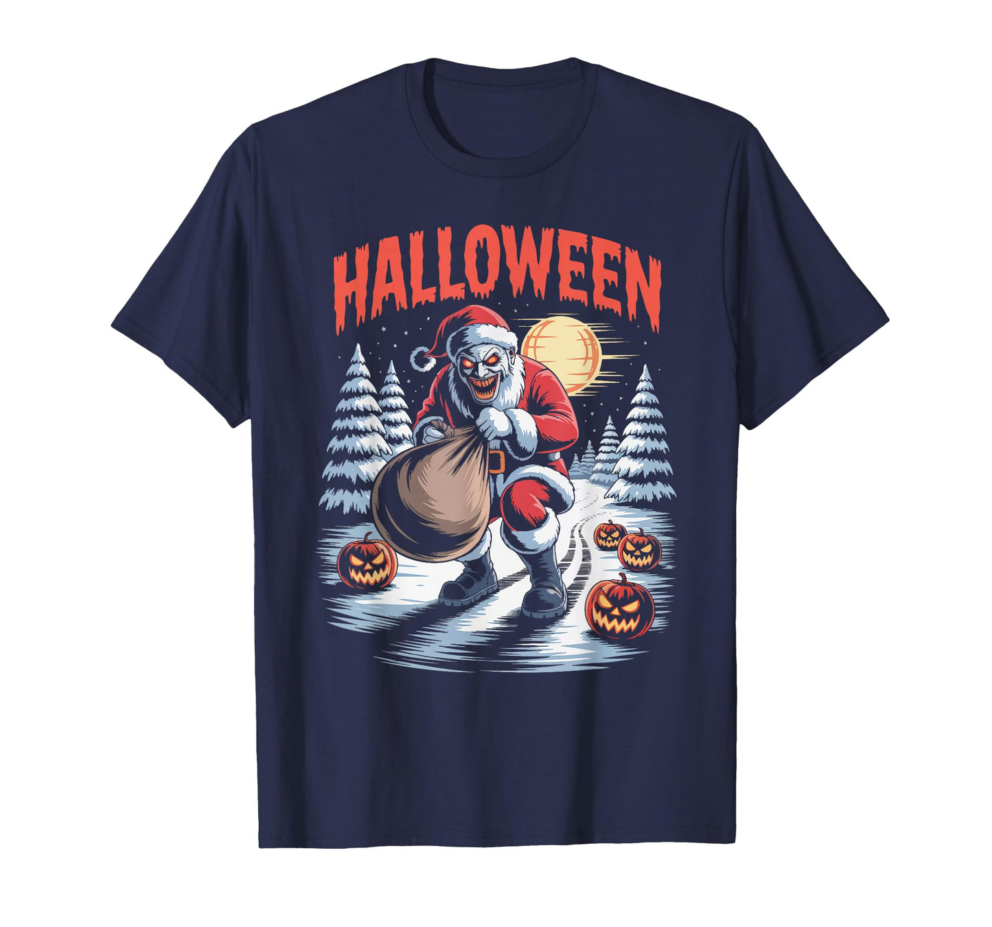 Funny Pumpkin Halloween T-Shirt