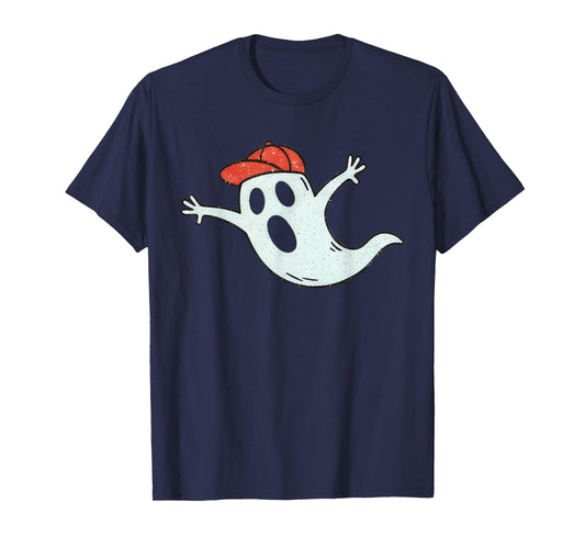 A Cloaked Ghost Floats Around Looking Terrified T-Shirt