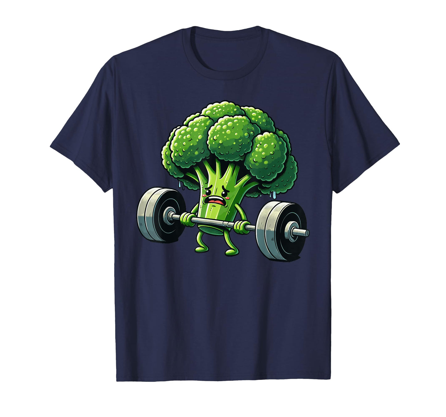 Deadlift Tshirt Broccoli Gym Fitness Motivation Bodybuilding T-Shirt