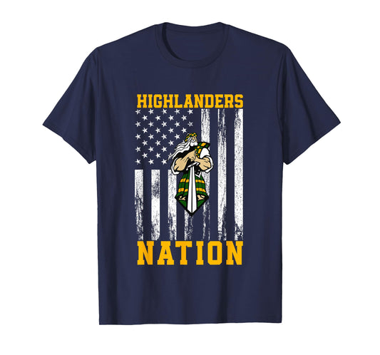 Floyd Central Highlanders Logo Nation HS T-Shirt