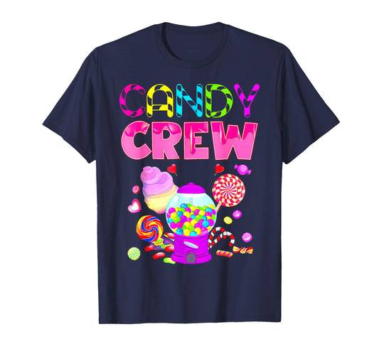 Candy Crew Candy Costume Women Candy Land Kids Sweetie T-Shirt