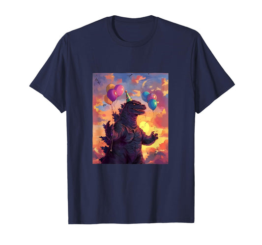 Kaiju Birthday Party Japan Monster Movie Bday Japanese T-Shirt