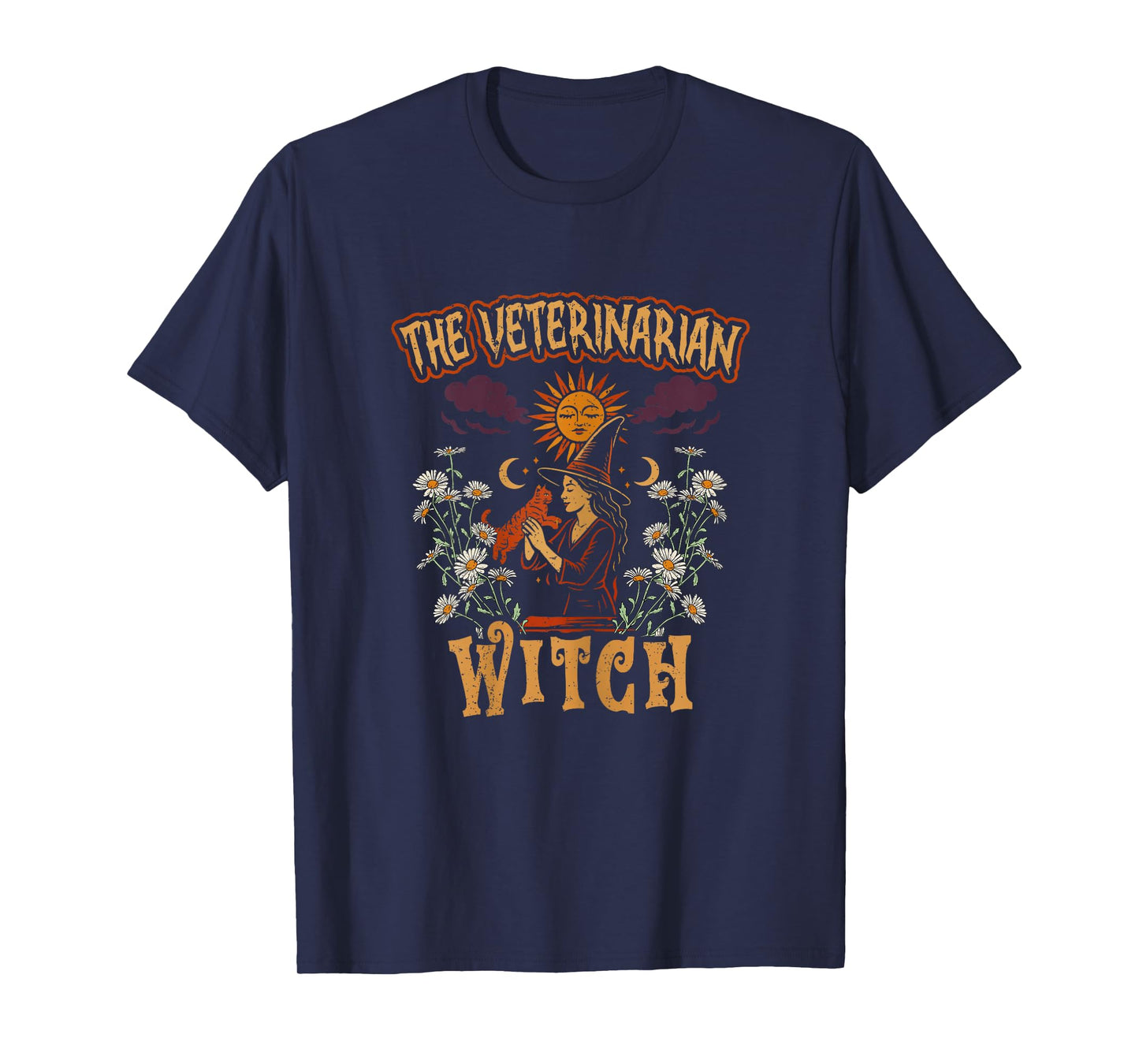 The Veterinarian Witch Veterinary Pet Vet T-Shirt