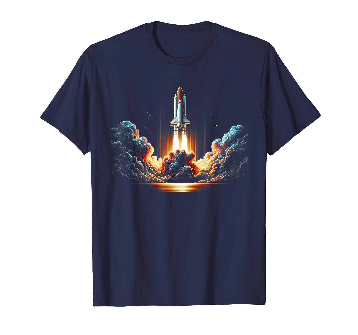 Vintage Space Shuttle Launch, Kennedy Space Centre T-Shirt