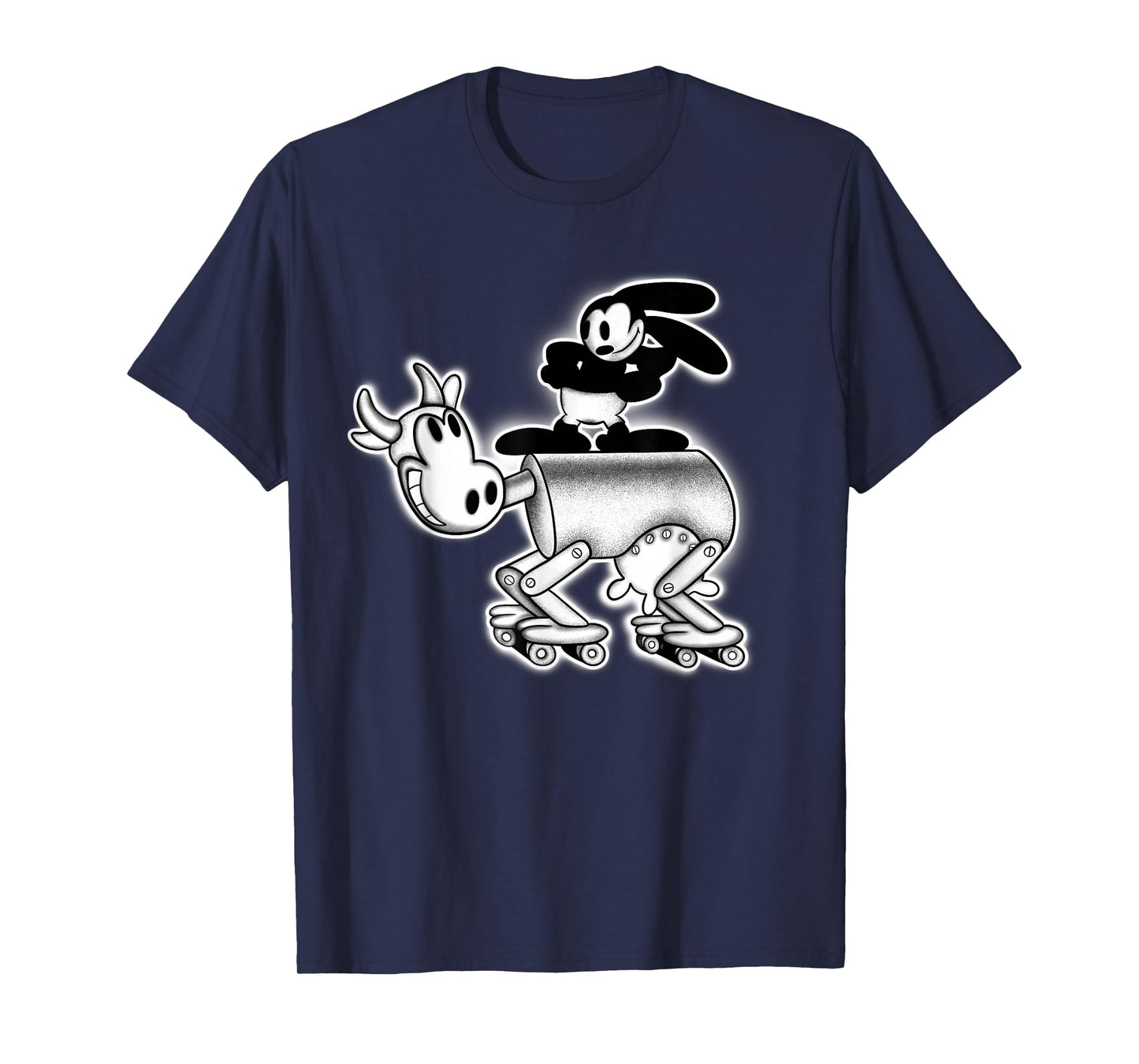 Oswald Rabbit in The Mechanical Cow x 1927 Cartoon T-Shirt
