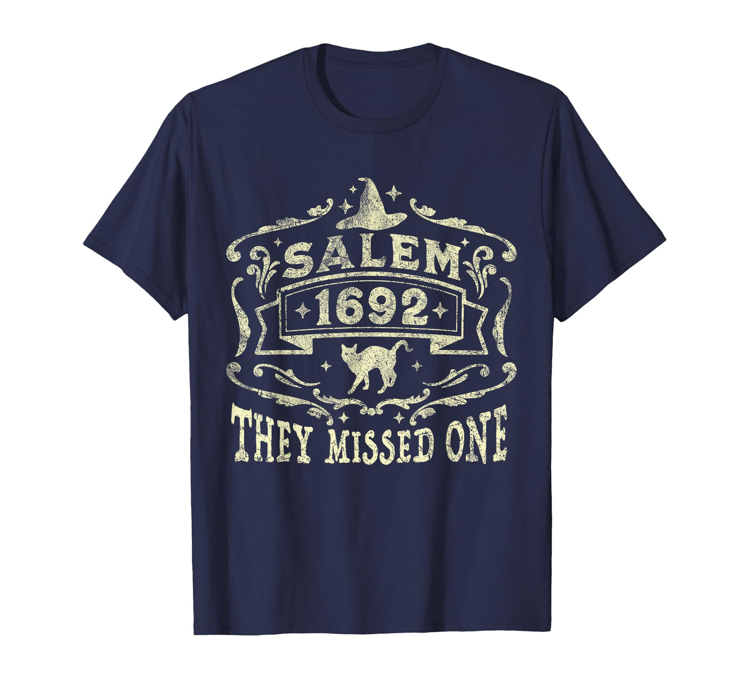 Salem 1692 They Missed One Halloween Salem Witch T-Shirt