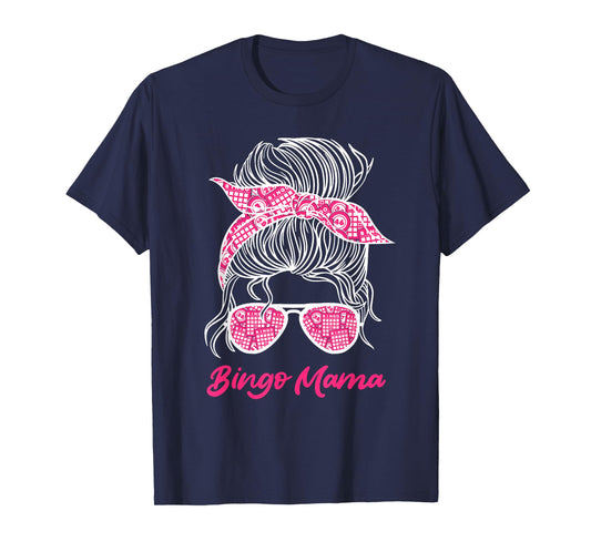 BINGO MOM Bingo Player Mom Bingo Birthday Bingo T-Shirt