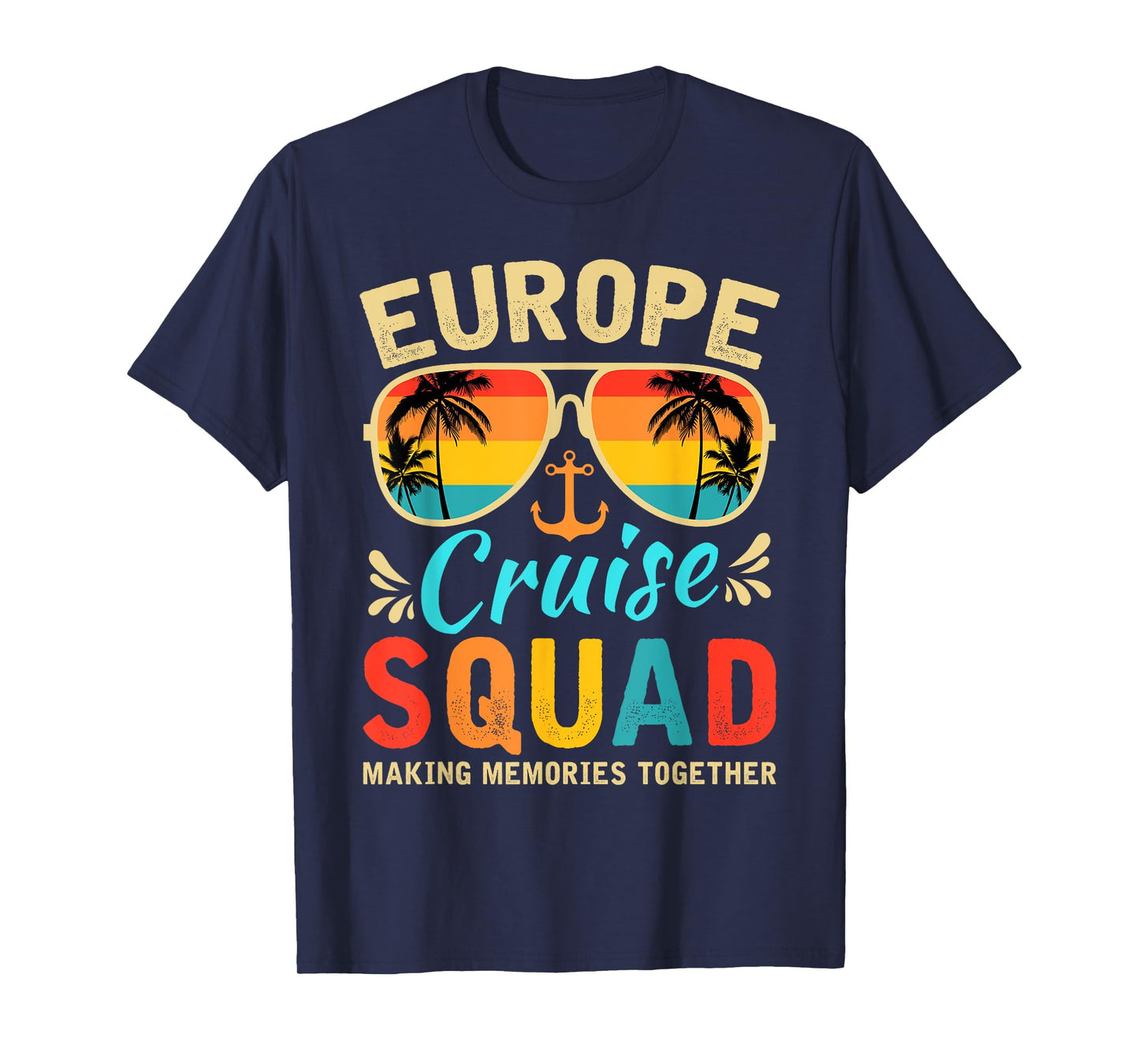 Europe Cruise Squad 2025 European Matching Family Group T-Shirt