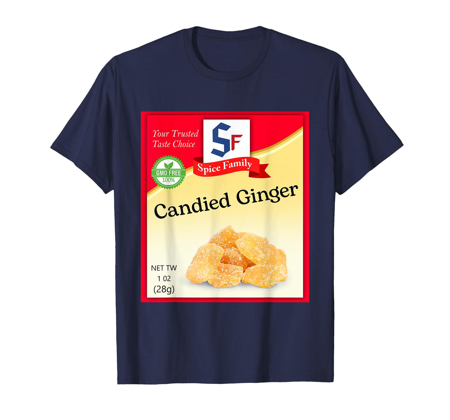 Candied Ginger Condiment Costume Holiday Spice Costumes T-Shirt