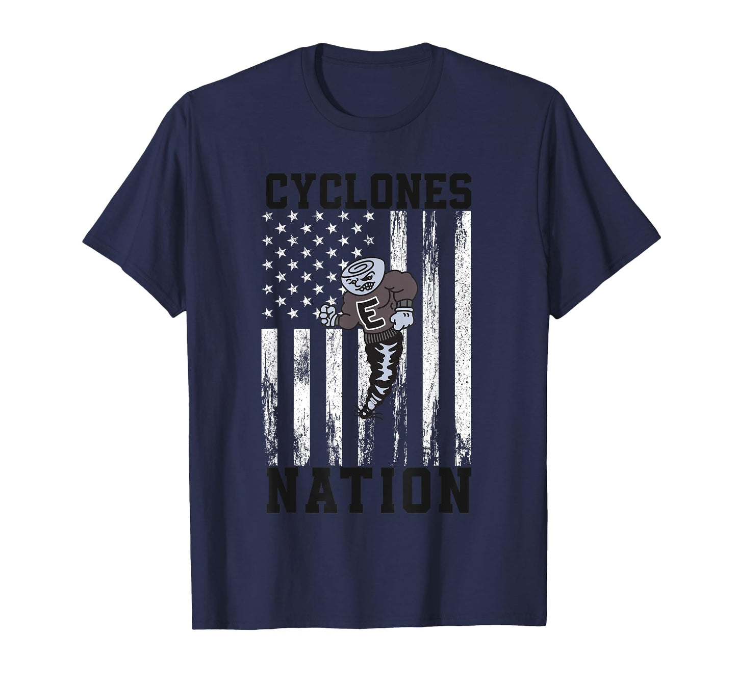 Elizabethton Cyclones Logo Nation HS T-Shirt