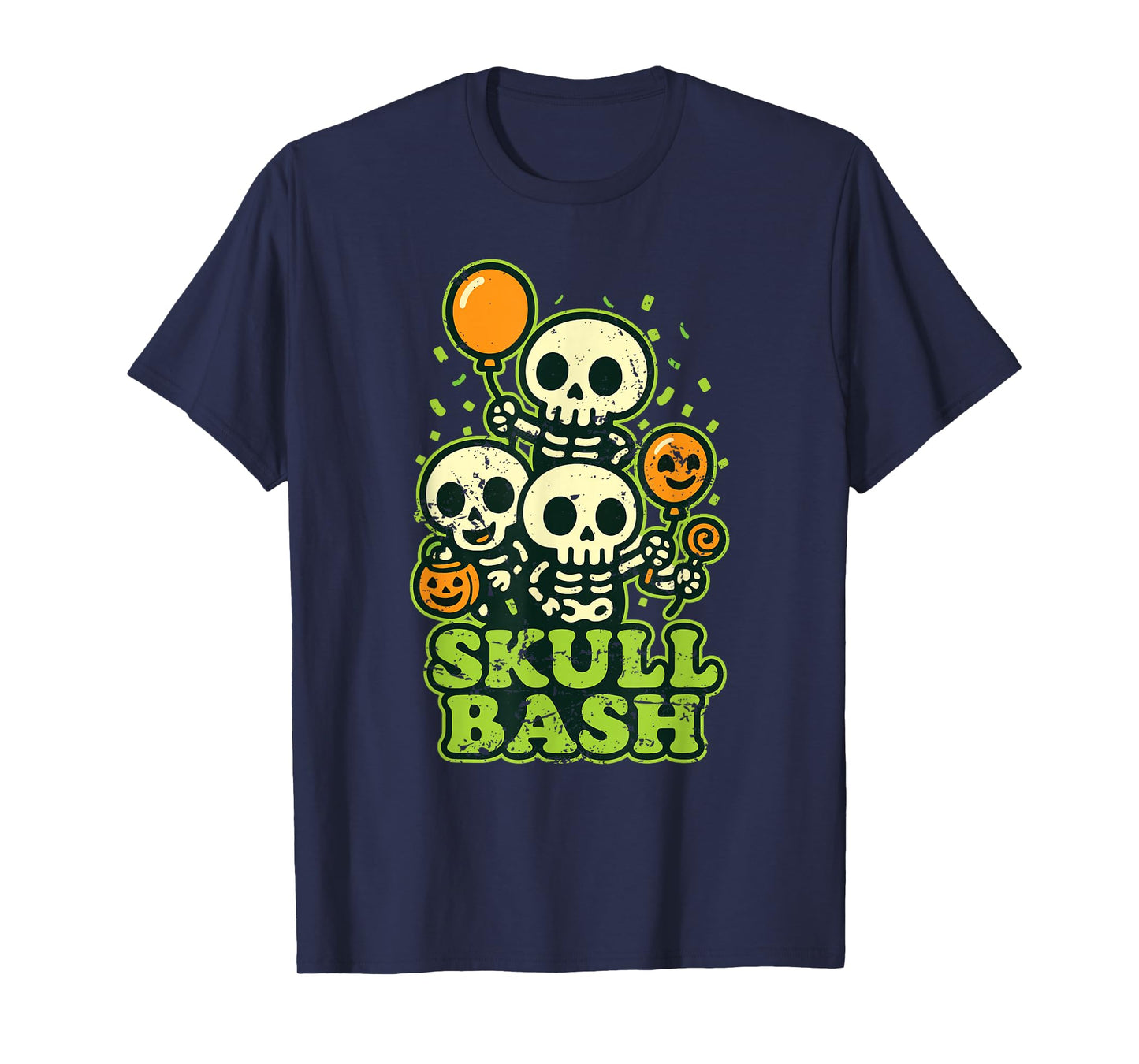 Skull Bash Skeleton Party T-Shirt