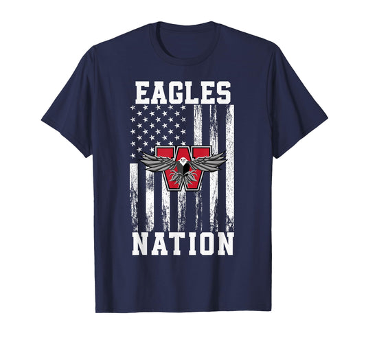 Weatherford Eagles Logo Nation HS T-Shirt