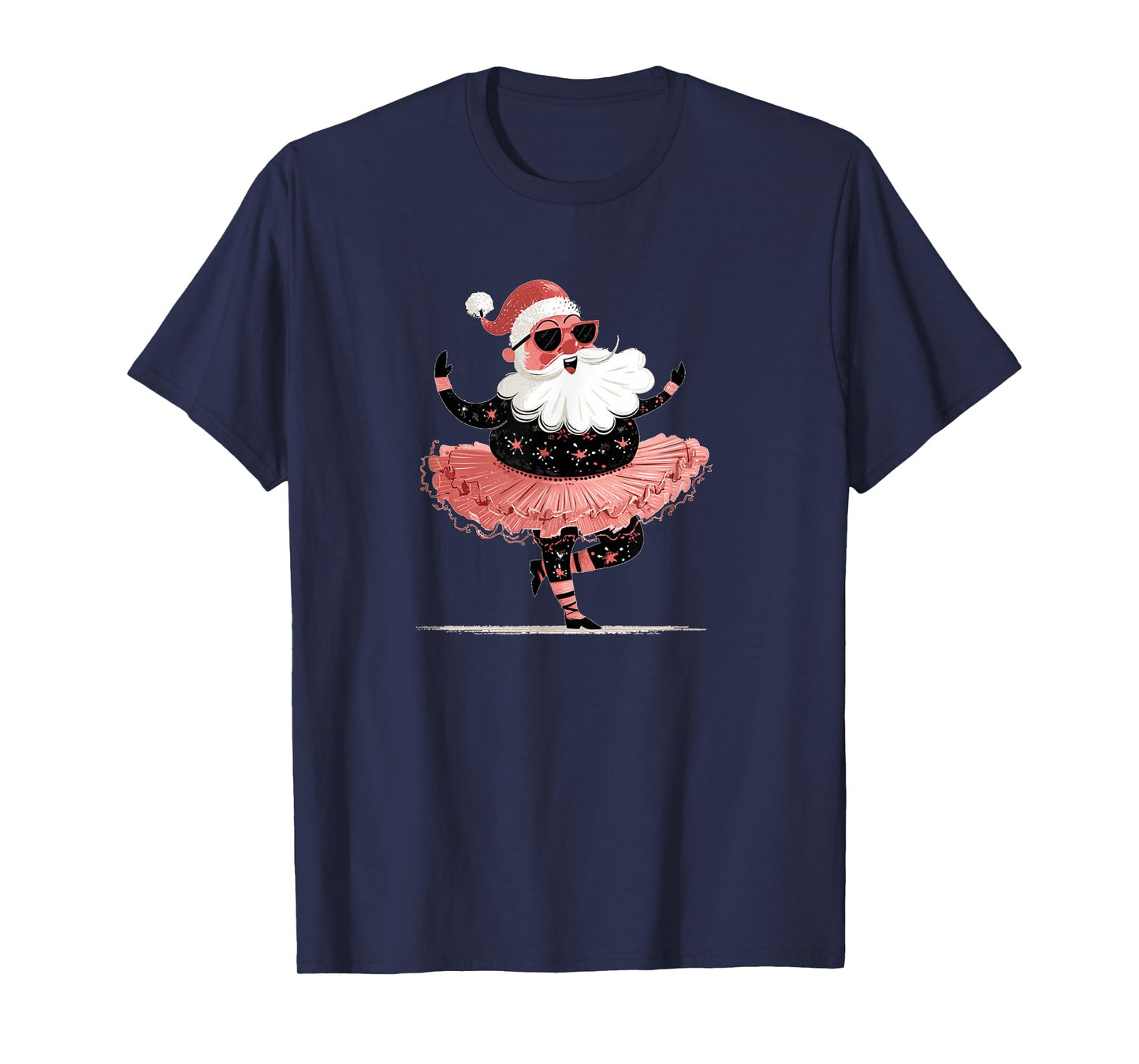 Gothic Santa Ballerina Look T-Shirt