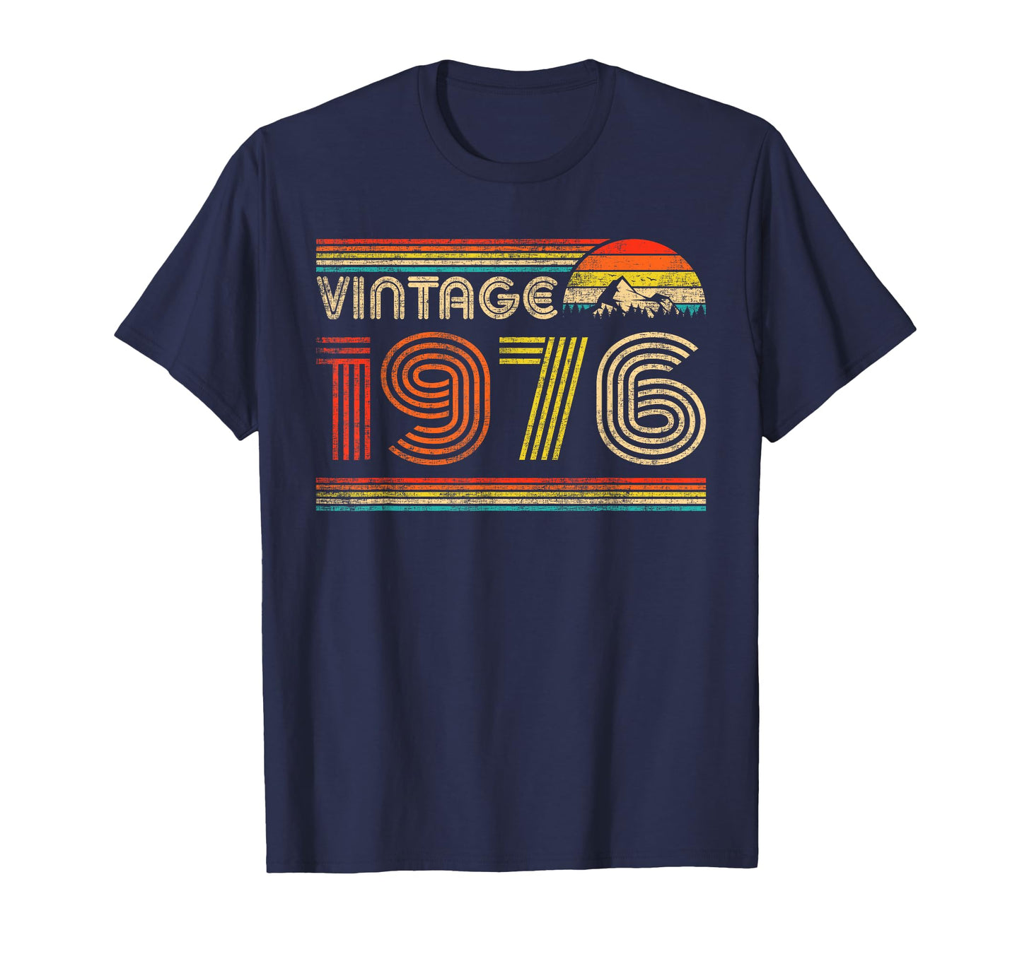 Vintage 1976 Classic 1976 Vintage Year Men Women Birthday T-Shirt
