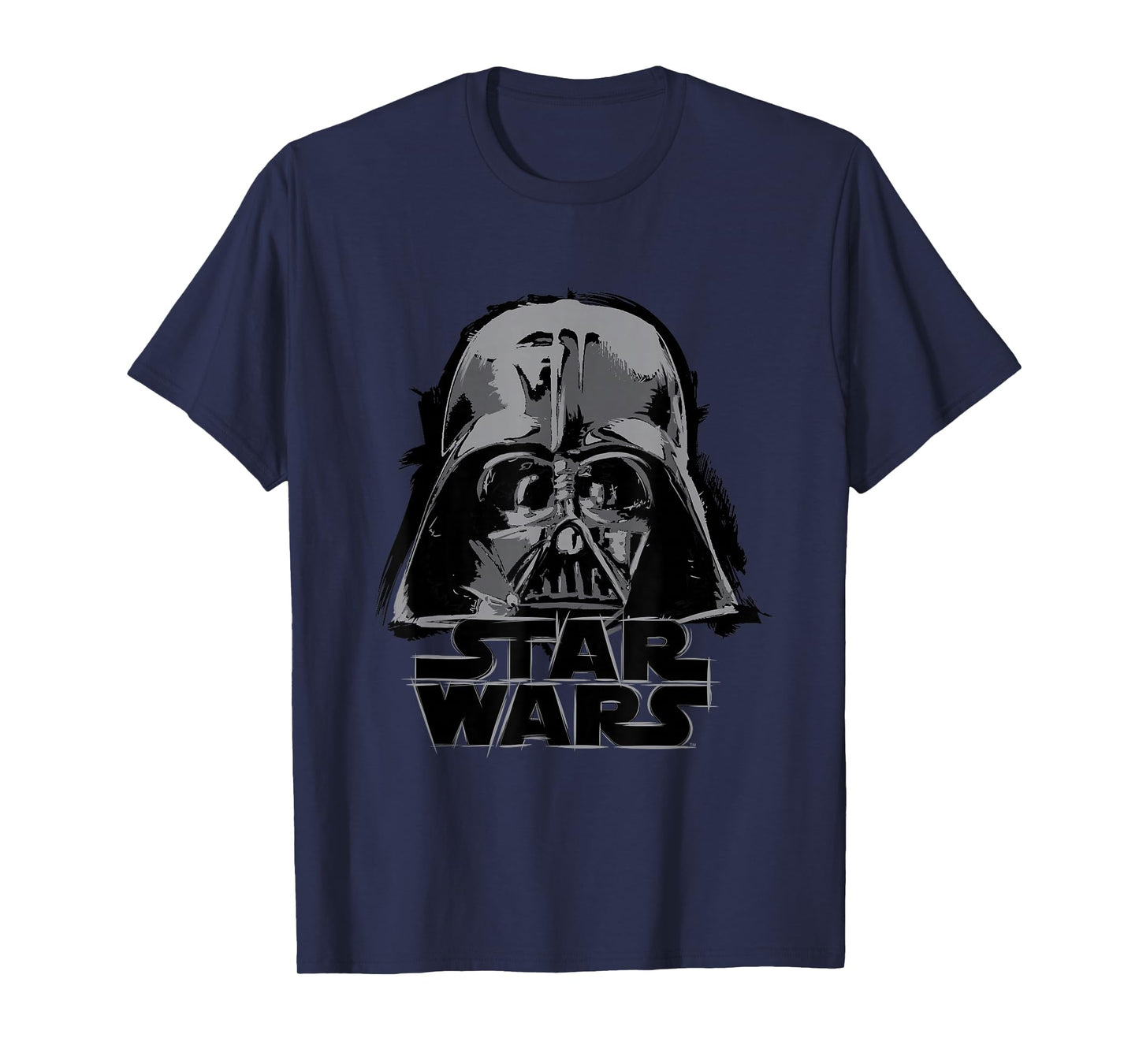 Star Wars Classic Darth Vader Empire Distressed Helmet T-Shirt