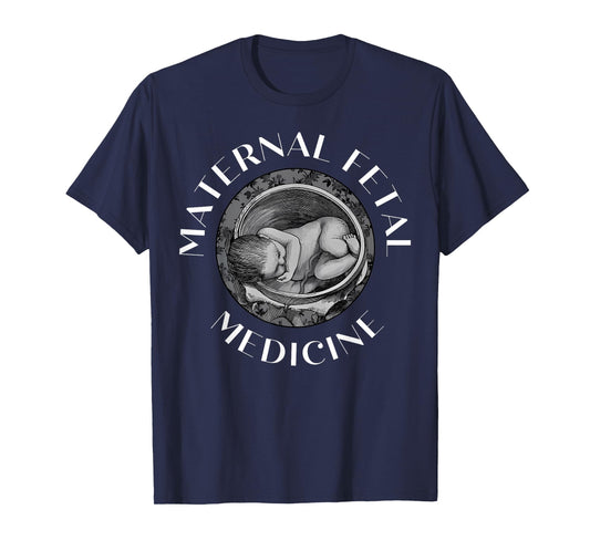 Vintage Anatomy Maternal Fetal Medicine MFM Nurse OBGYN T-Shirt