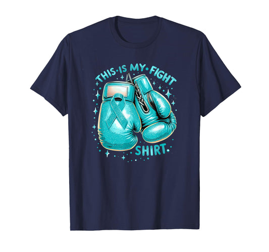 This Is My Fight Shirt Cervical Cancer Awareness T-Shirt